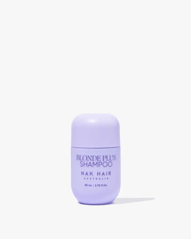 NAK Blonde Plus Shampoo sjampo 80ml blondt