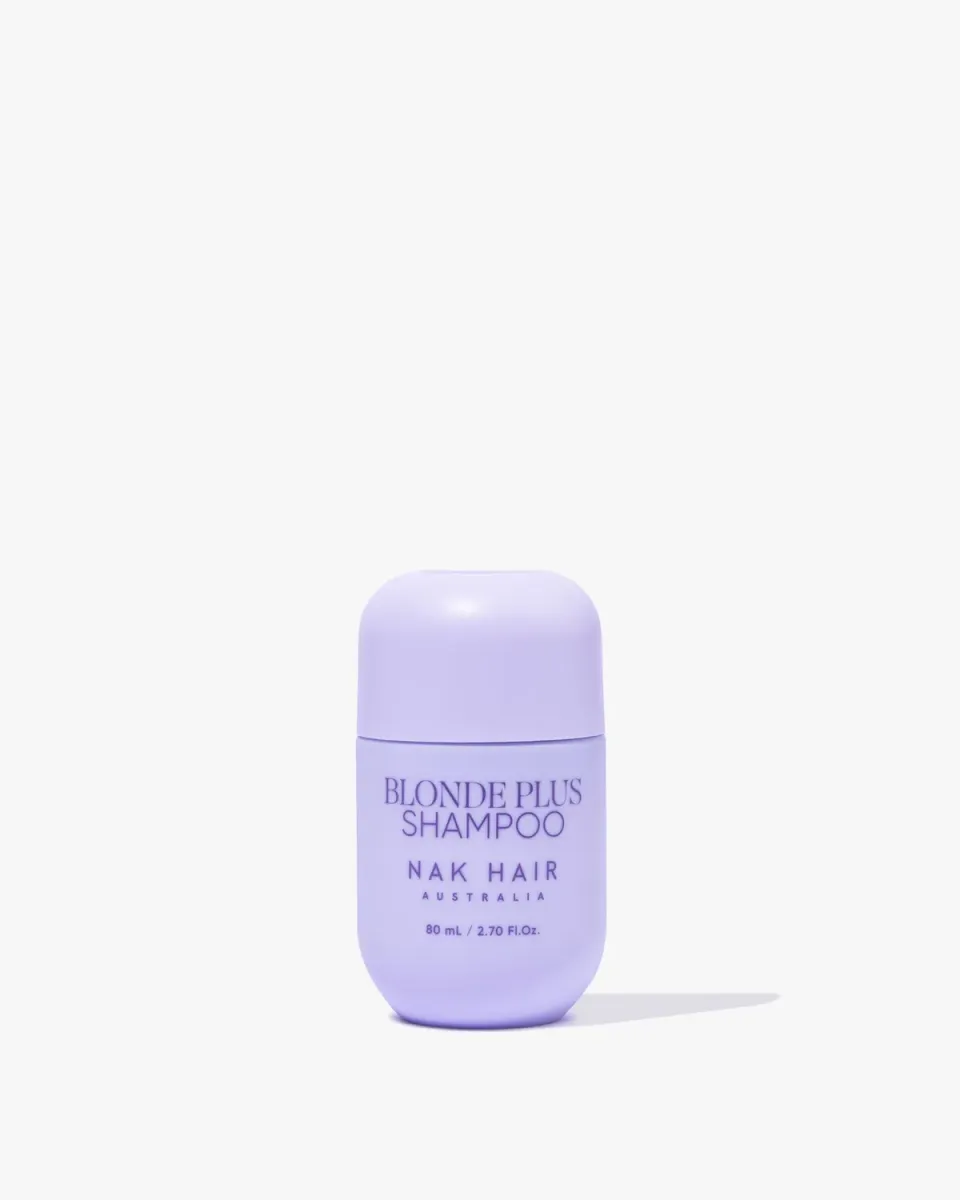 NAK Blonde Plus Shampoo sjampo 80ml blondt