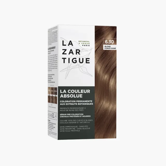 Lazartigue La Couleur Absolue 6.30 hårfarge gyllenblond permanent