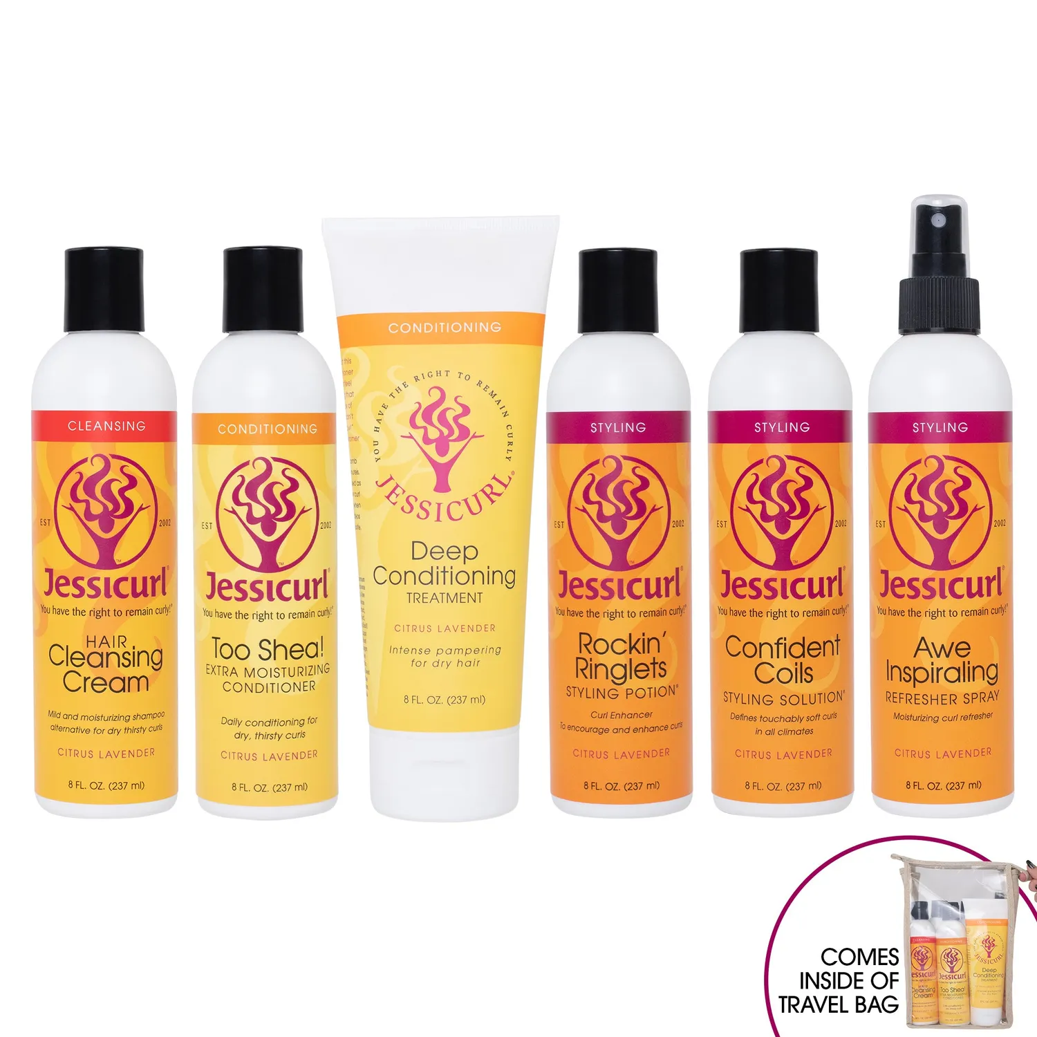 Jessicurl Rich & Radiant krøllesett tykke krøller
