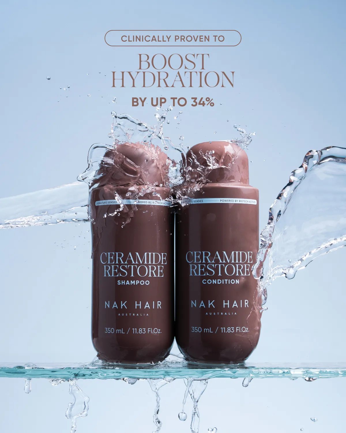 NAK Ceramide Restore Shampoo hårsjampo skadet hår