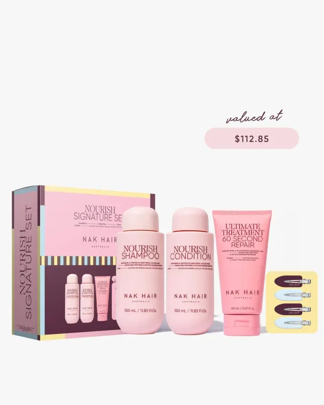 NAK Signature Nourish Trio hårsett gave