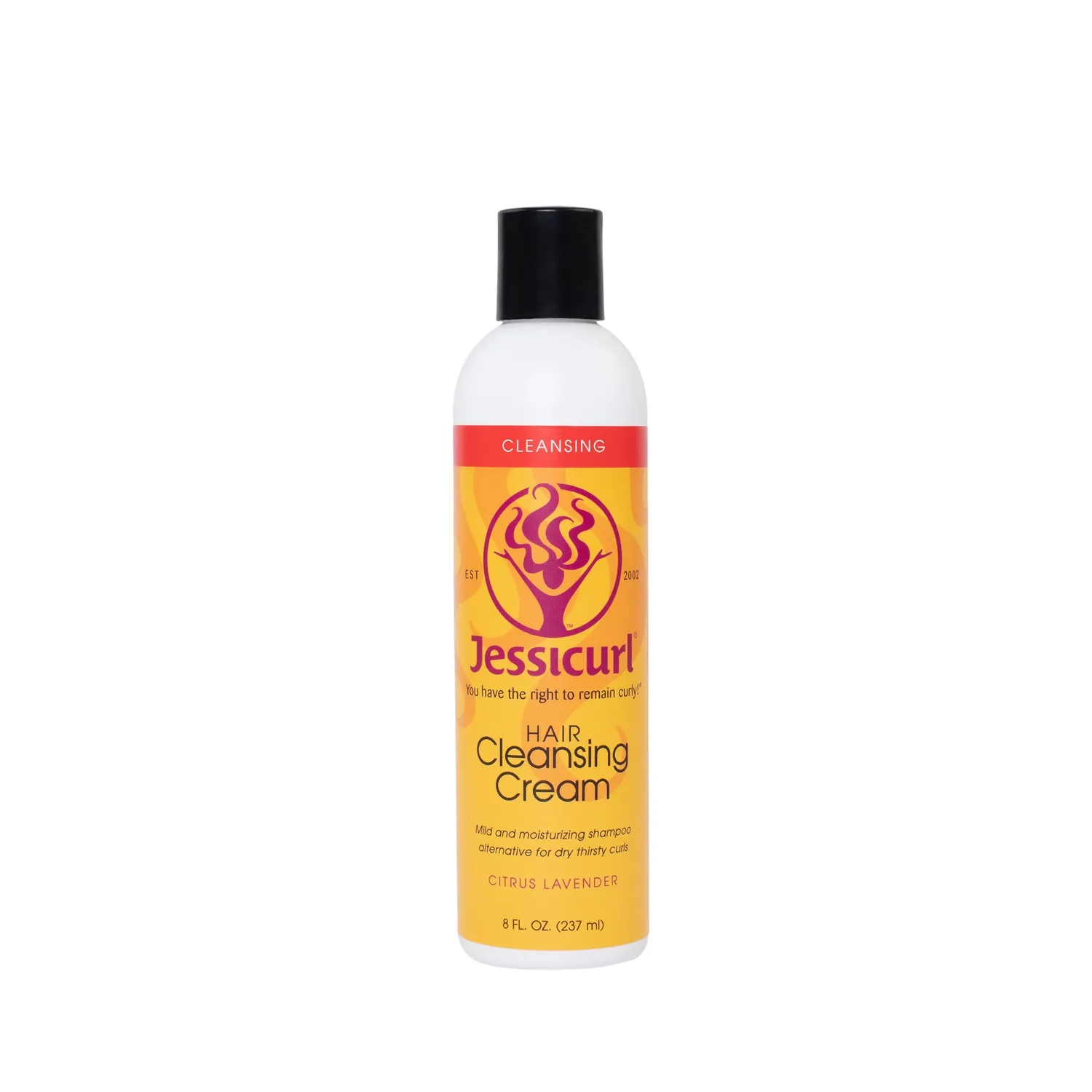 Jessicurl Hair Cleansing Cream hårvask uten parfyme 237 ml