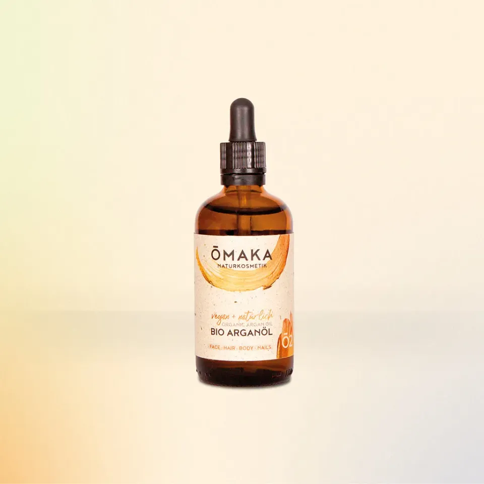 ŌMAKA Bio arganolje 100 ml kaldpresset hud hår