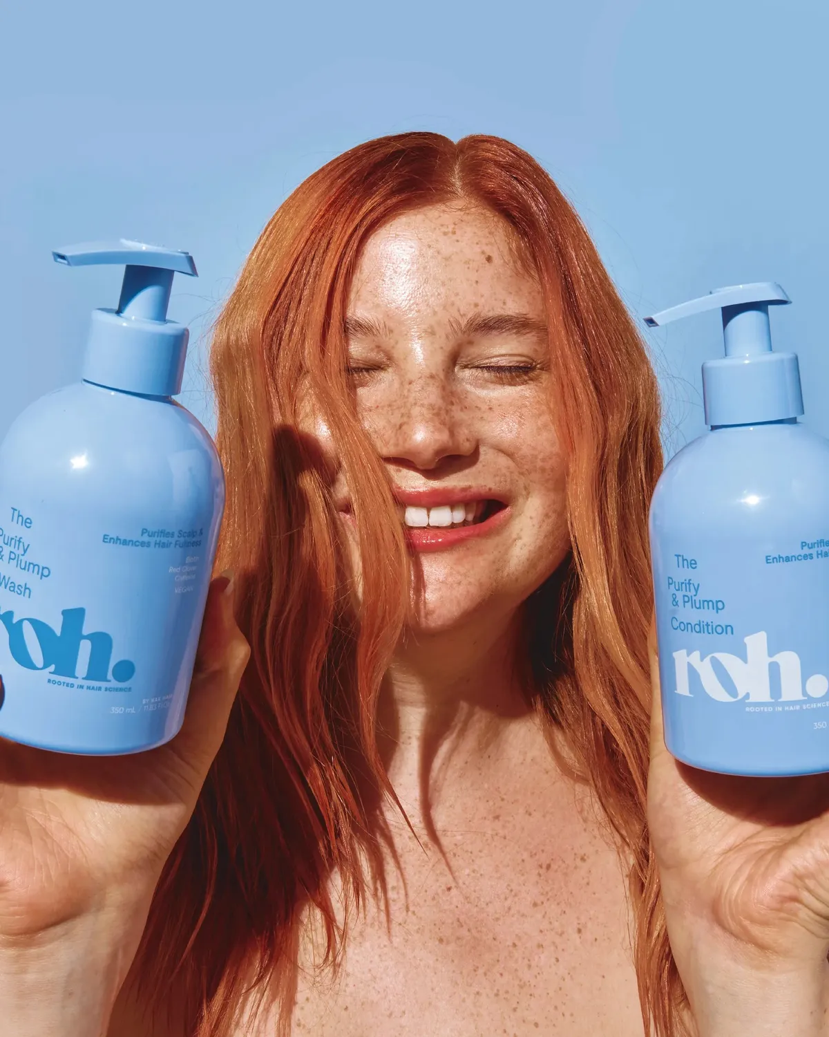 NAK ROH Purify Plump Condition balsam fet hodebunn