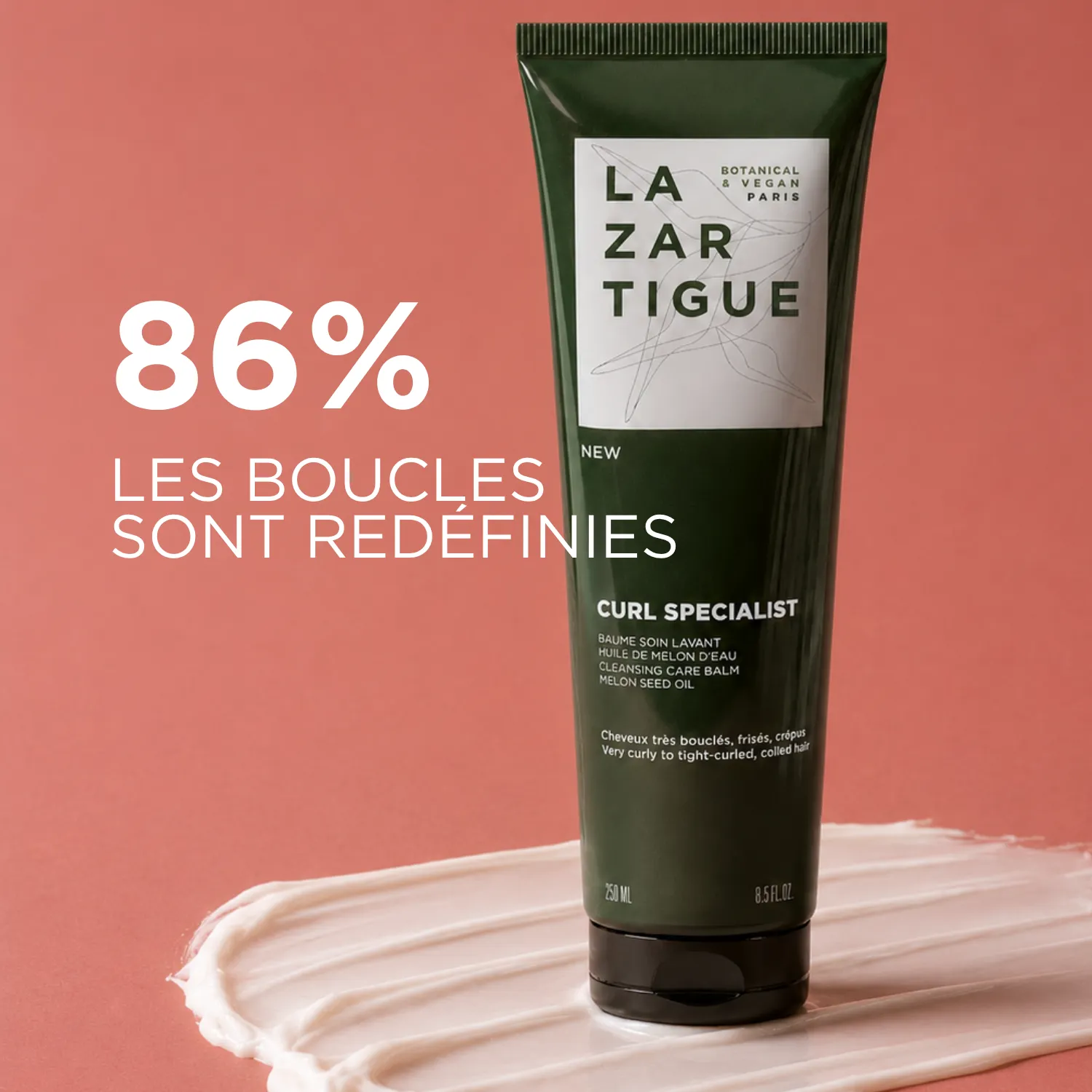Lazartigue Curl Specialist vaskebalsam for krøller