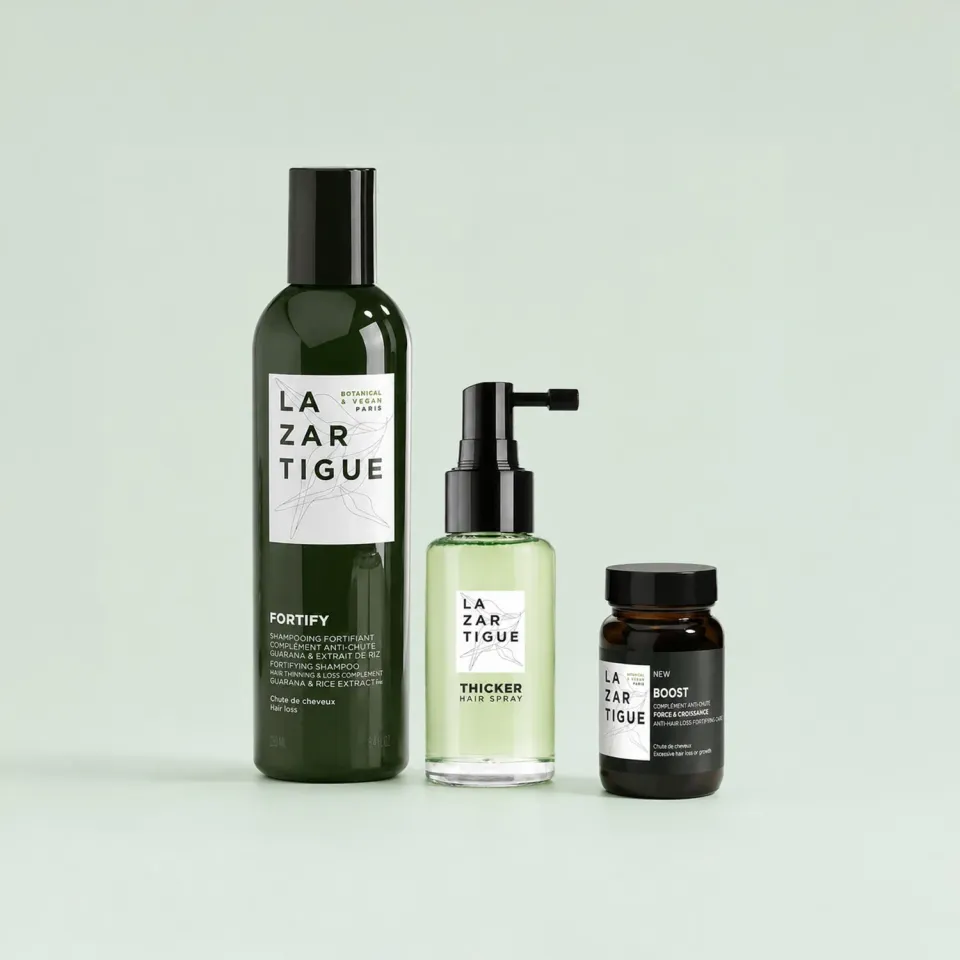 Lazartigue Anti-Chute hårrutine sjampo spray kapsler