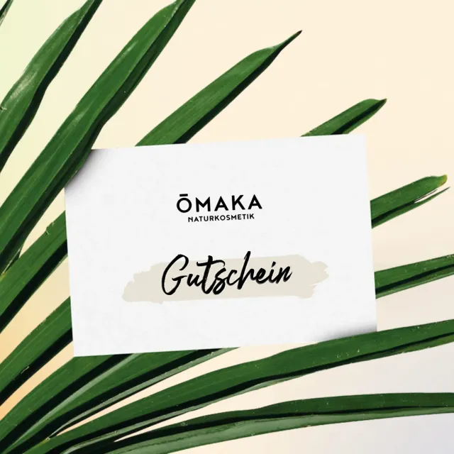 ŌMAKA Naturkosmetikk gavekort digital hårpleie