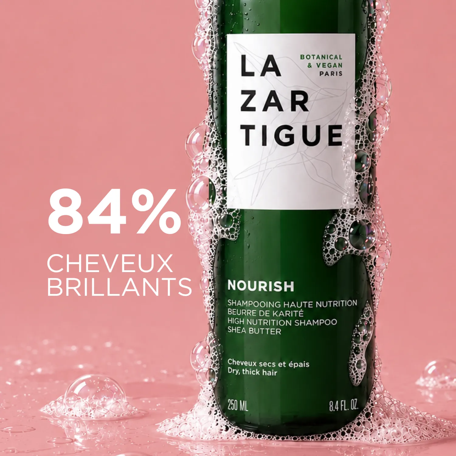 Lazartigue Nourish sjampo nærende tørt hår