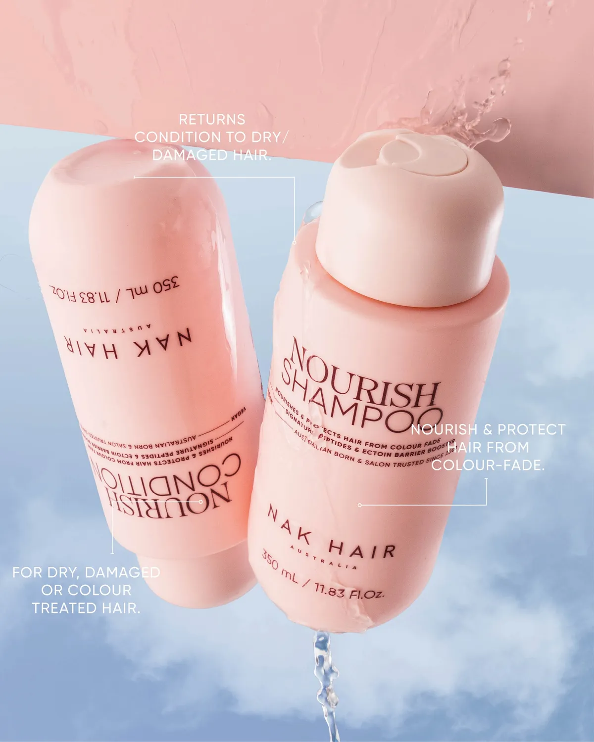 NAK Signature Nourish Trio hårsett gave