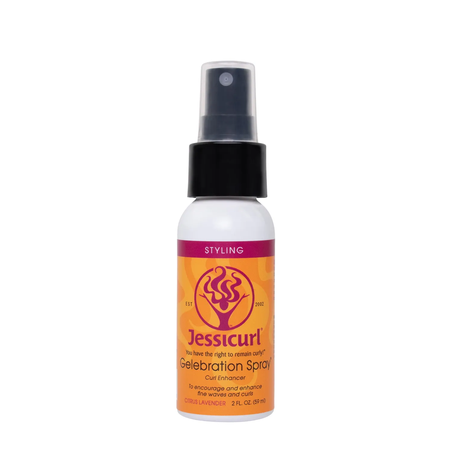 Jessicurl Gelebration Spray krøllespray 237 ml fint hår