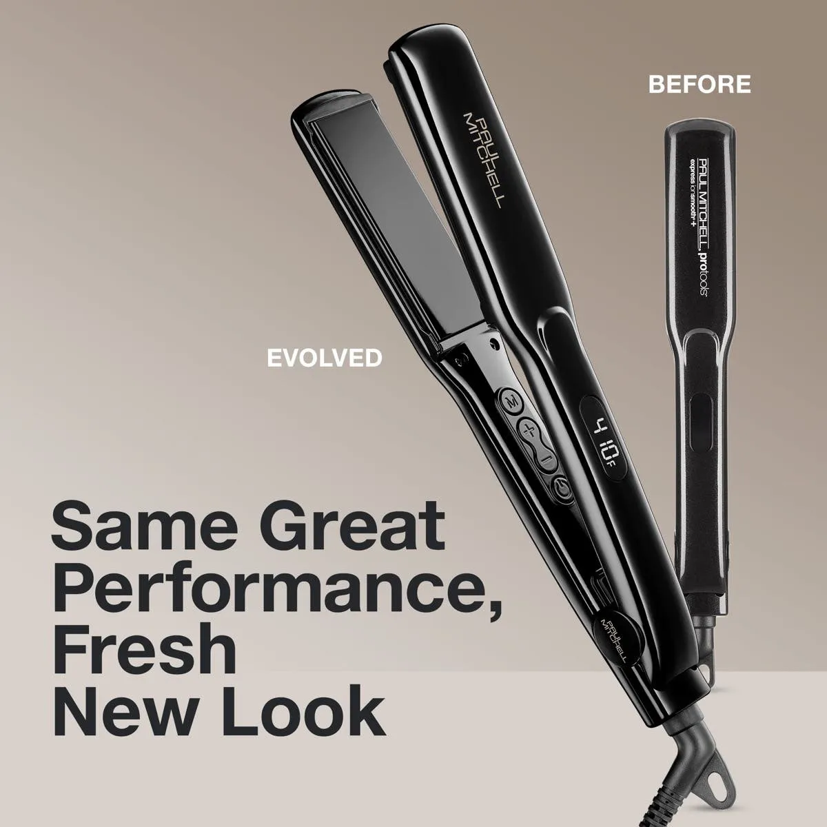 Paul Mitchell Smooth+ Ceramic Rettetang Taupe 1,25" glans