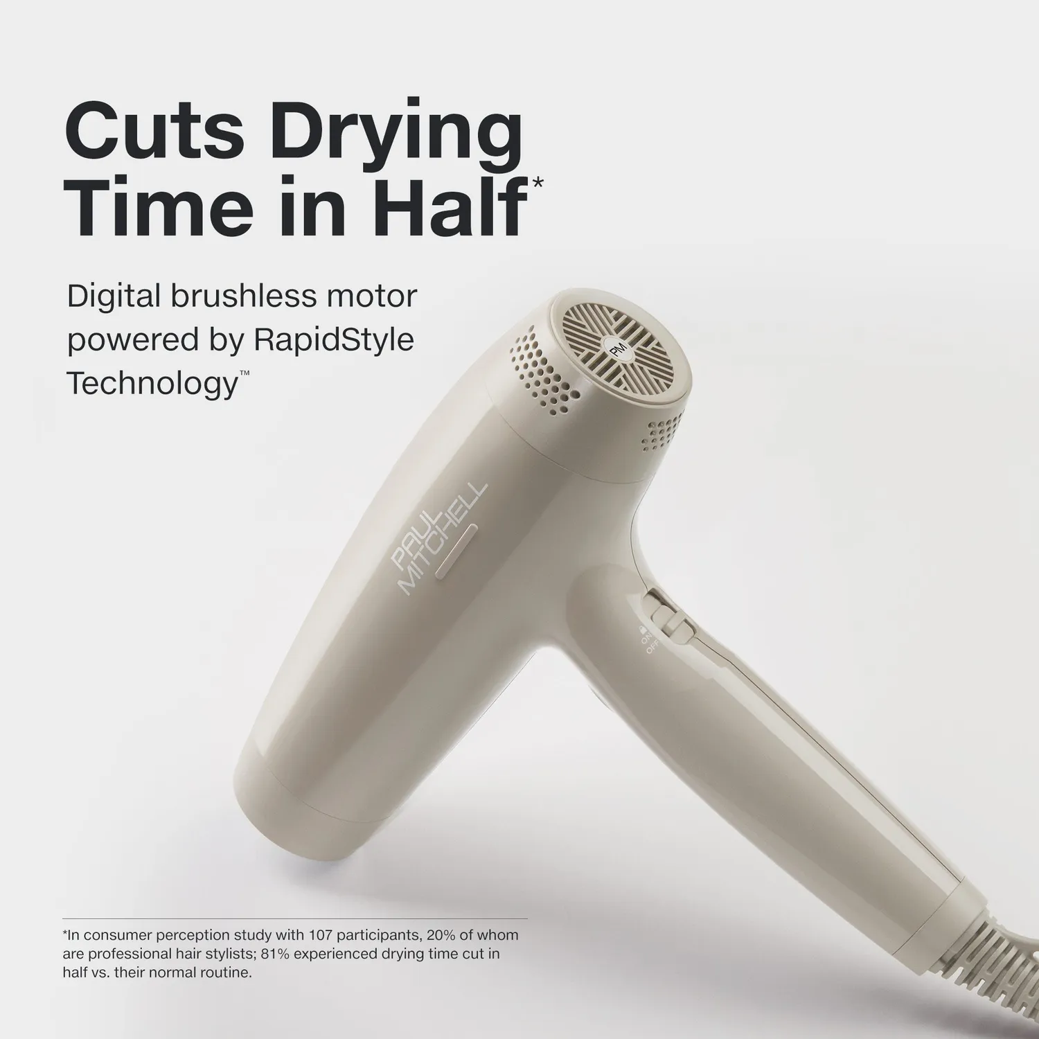 Paul Mitchell Dry hårføner profesjonell svart ion