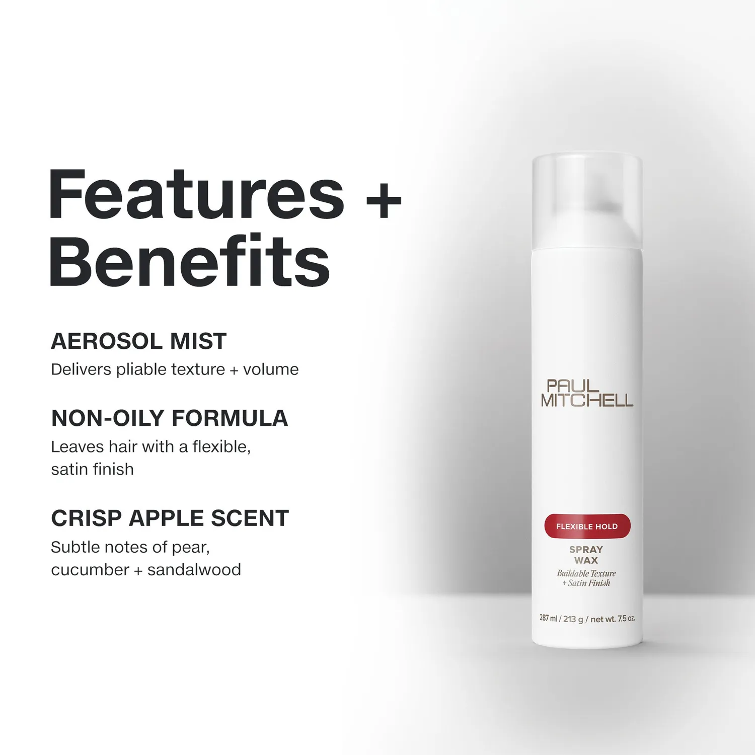 Paul Mitchell Spray Wax sprayvoks 222 ml sateng
