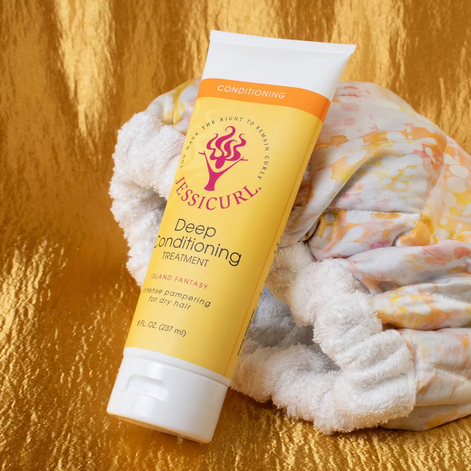 Jessicurl Deep Conditioning Treatment hårkur uten parfyme 237 ml