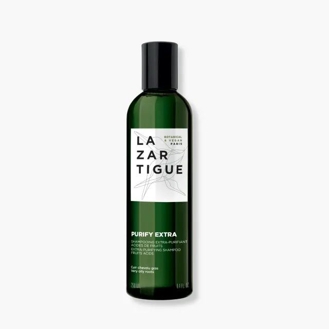 Lazartigue Purify Extra sjampo 250 ml fet hodebunn