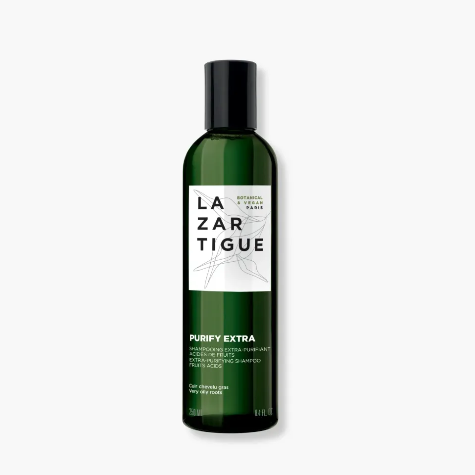Lazartigue Purify Extra sjampo 250 ml fet hodebunn