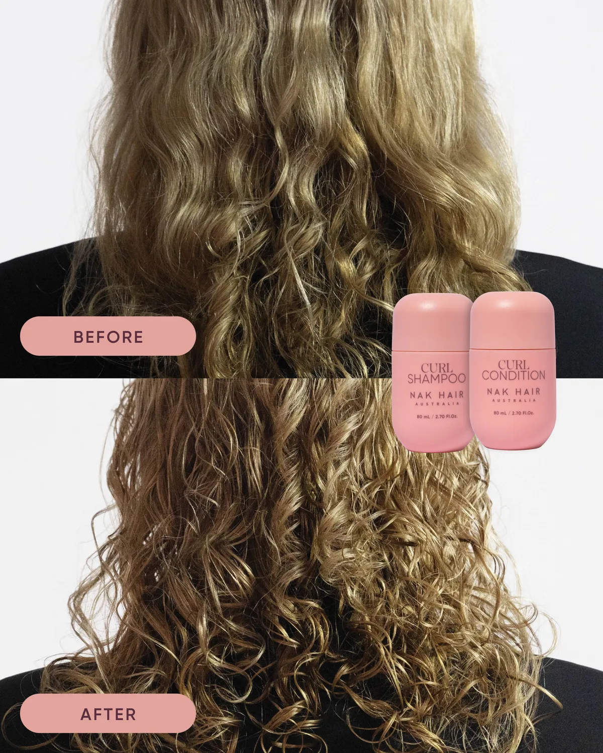 NAK Curl Discovery krøllesett 3-steg for definisjon
