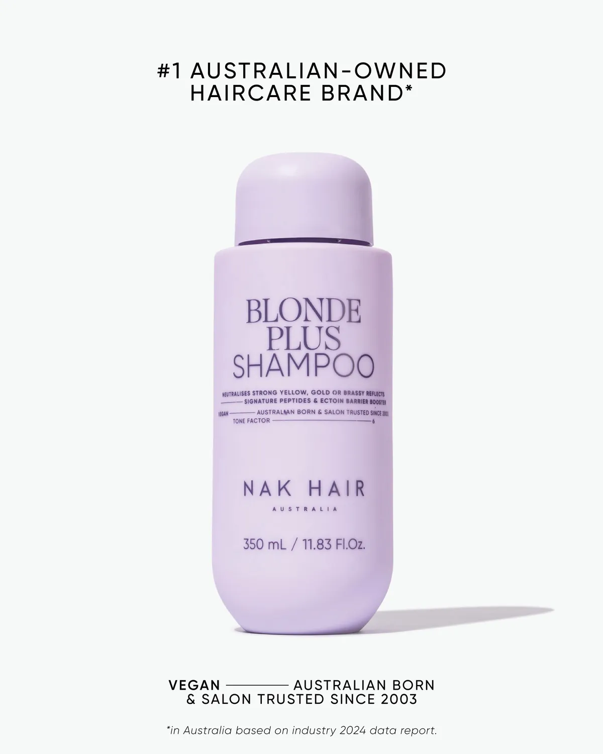 NAK Blonde Plus sjampo mot gult skjær