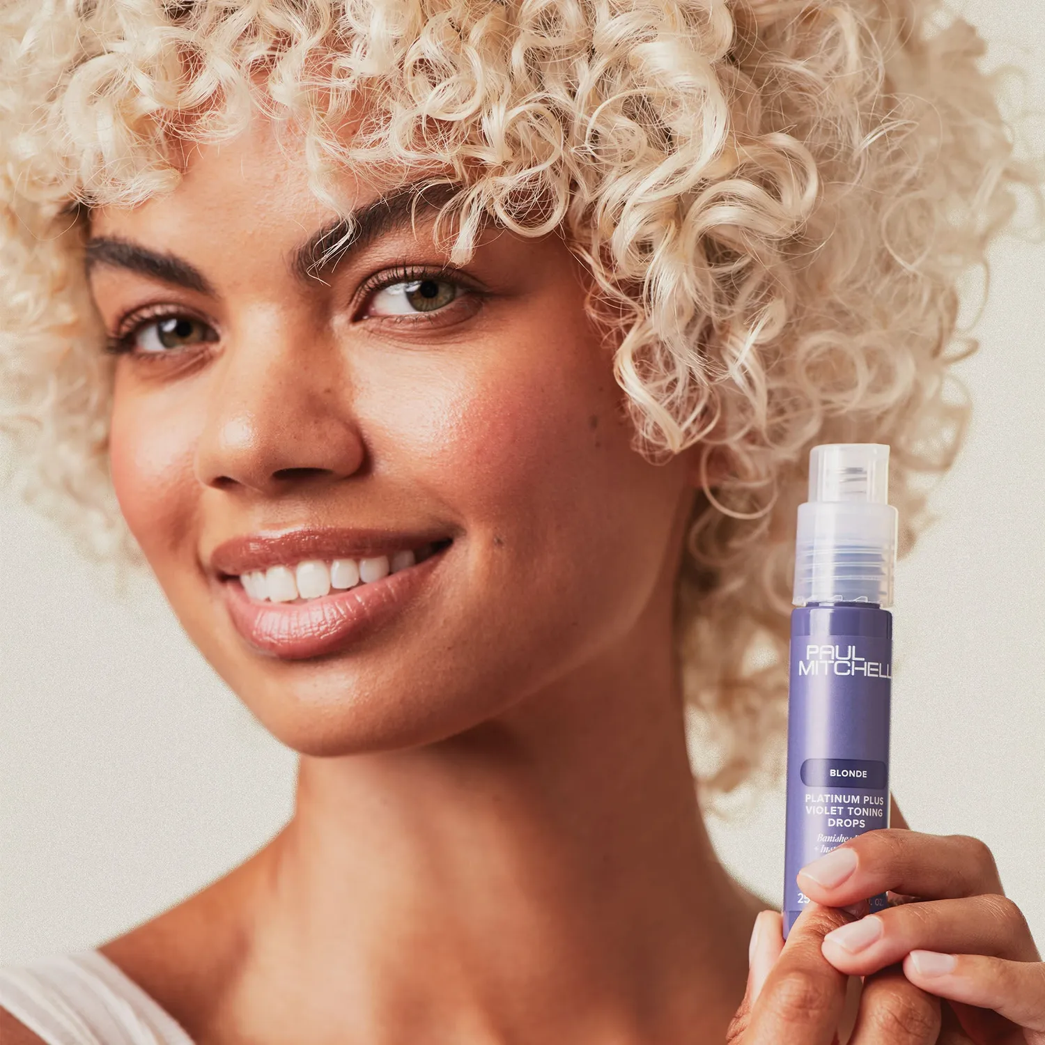 Paul Mitchell Platinum Plus dråper 25 ml lilla toning