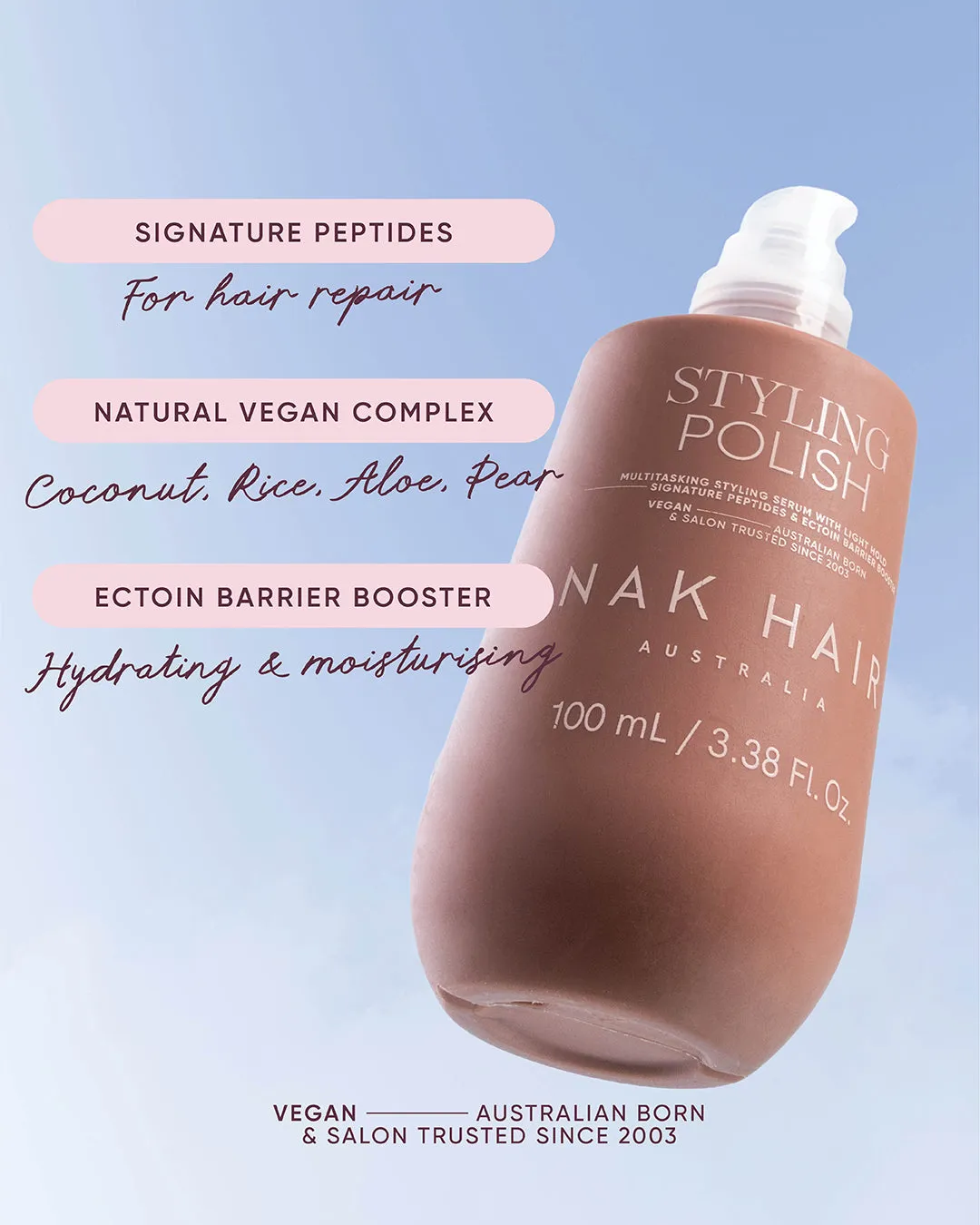 NAK Signature Styling Polish stylingserum lett hold