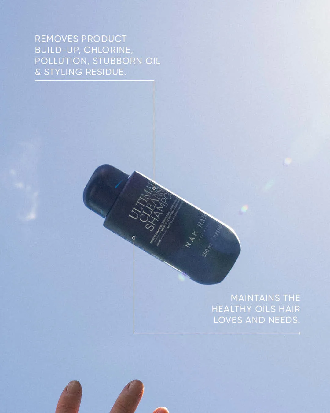NAK Ultimate Cleanse Shampoo sjampo fet hodebunn