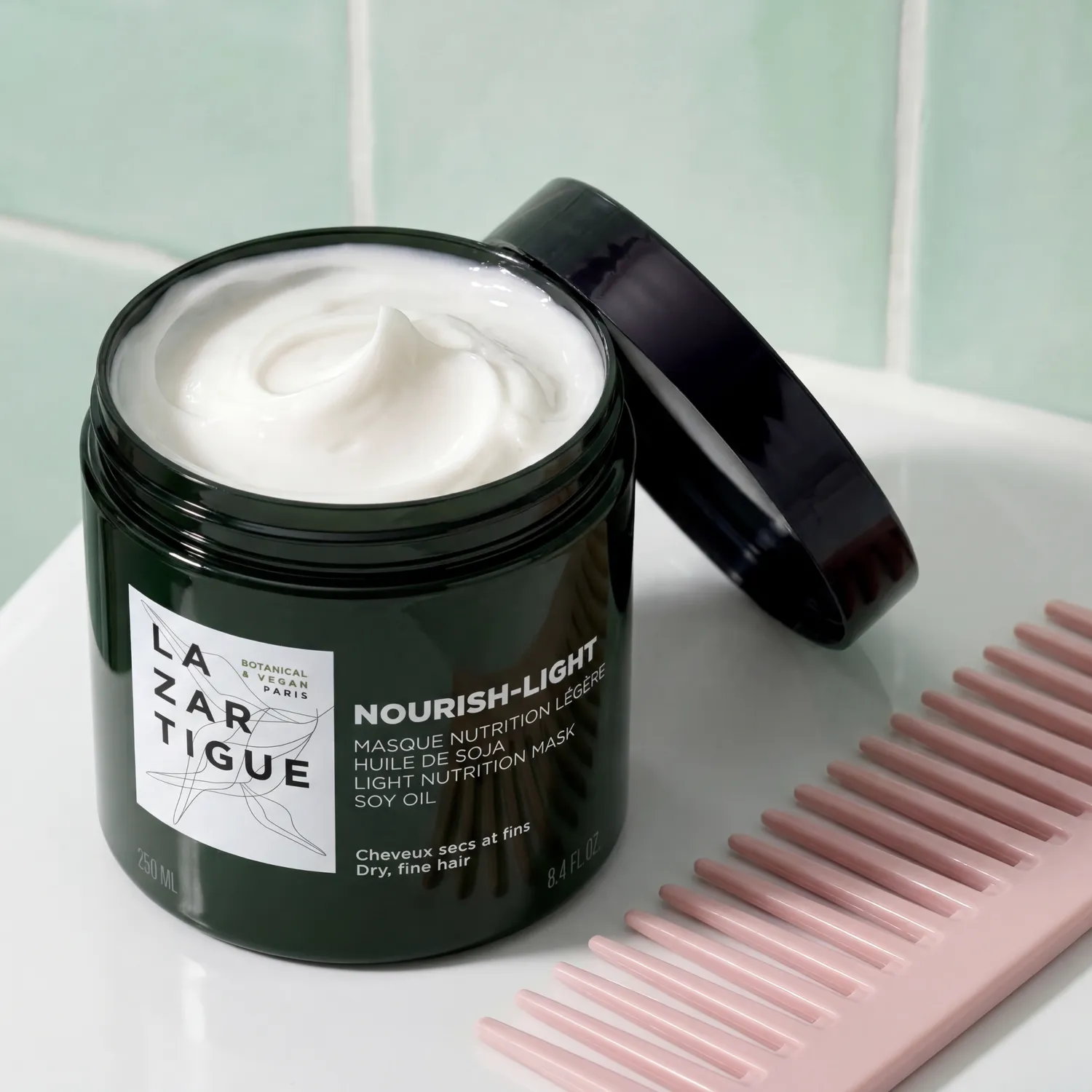 Lazartigue Nourish lett hårmaske 250 ml soya
