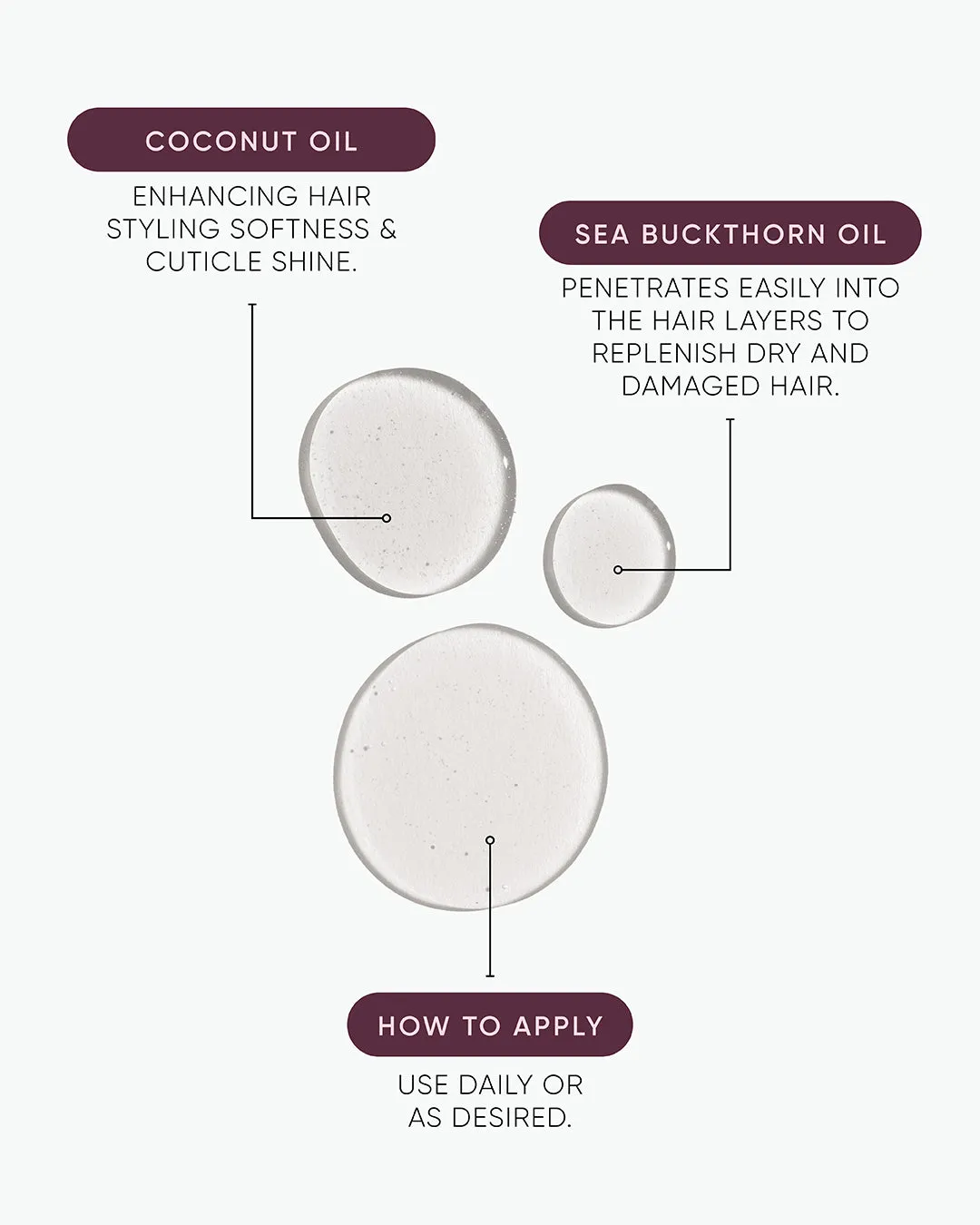 NAK Nourish Hair Oil hårolje glans