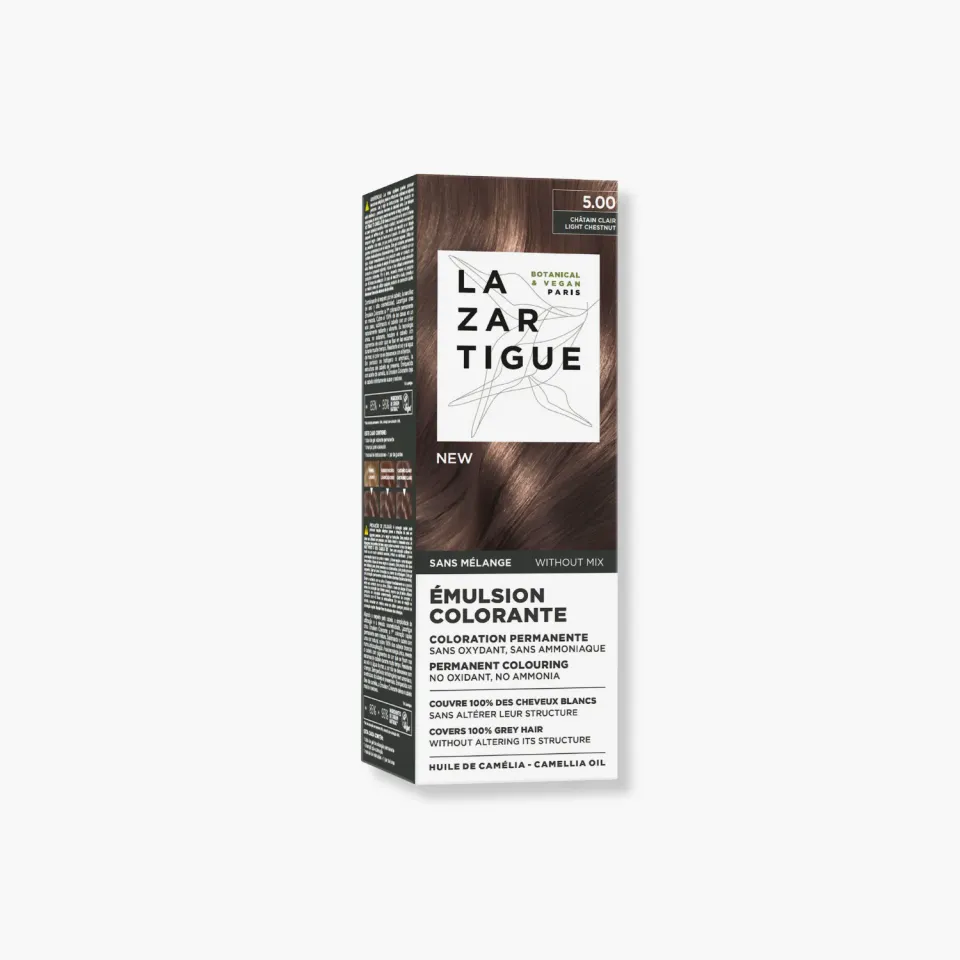 Lazartigue Emulsion Colorante 5.00 fargeemulsjon lys brun