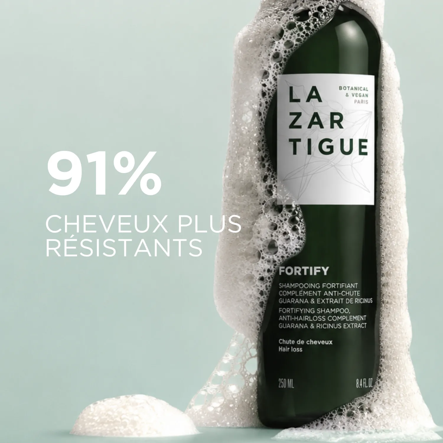 Lazartigue Fortify sjampo 250ml antistøt guarana