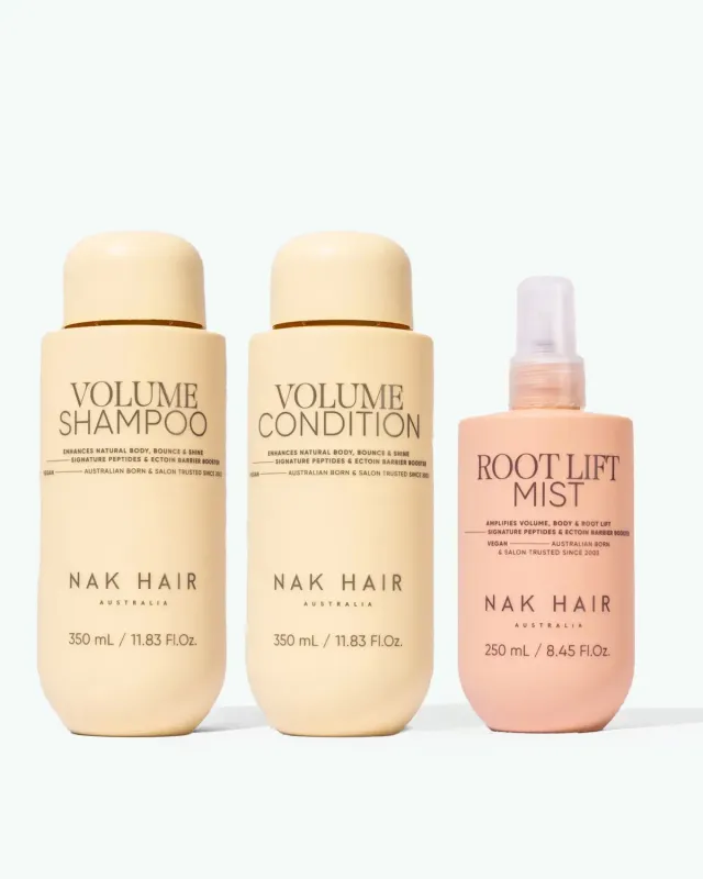 NAK Volume Signature Edit hårsett sjampo balsam mist lett volum