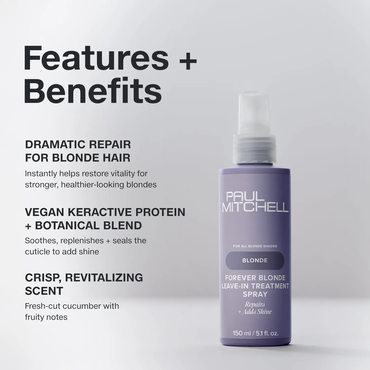 Paul Mitchell Forever Blonde leave-in spray 150 ml reparerende