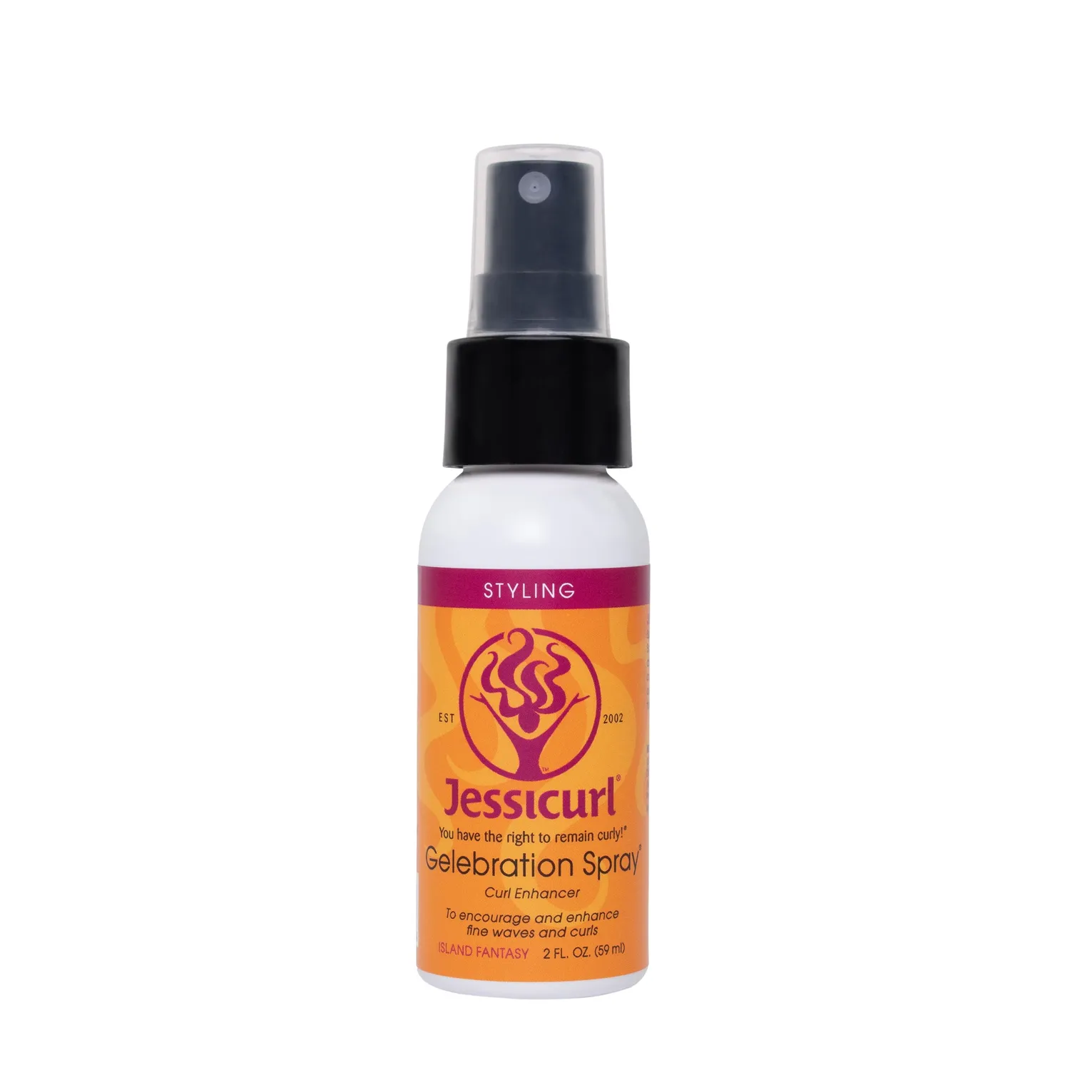 Jessicurl Gelebration Spray krøllespray 237 ml fint hår