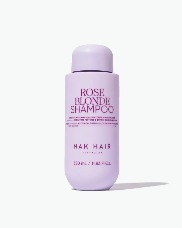NAK Signature Rose Blonde sjampo rosaskjær