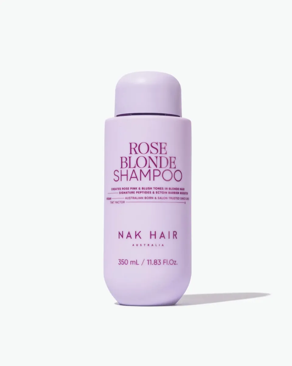 NAK Signature Rose Blonde sjampo rosaskjær