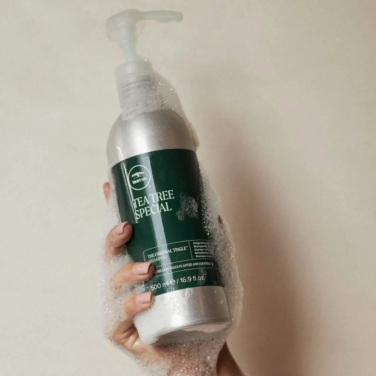 Paul Mitchell Tea Tree Special sjampo aluminiumsflaske tingle