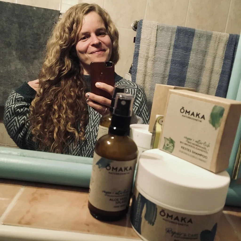 ŌMAKA startsett krøller 3-deler vegansk