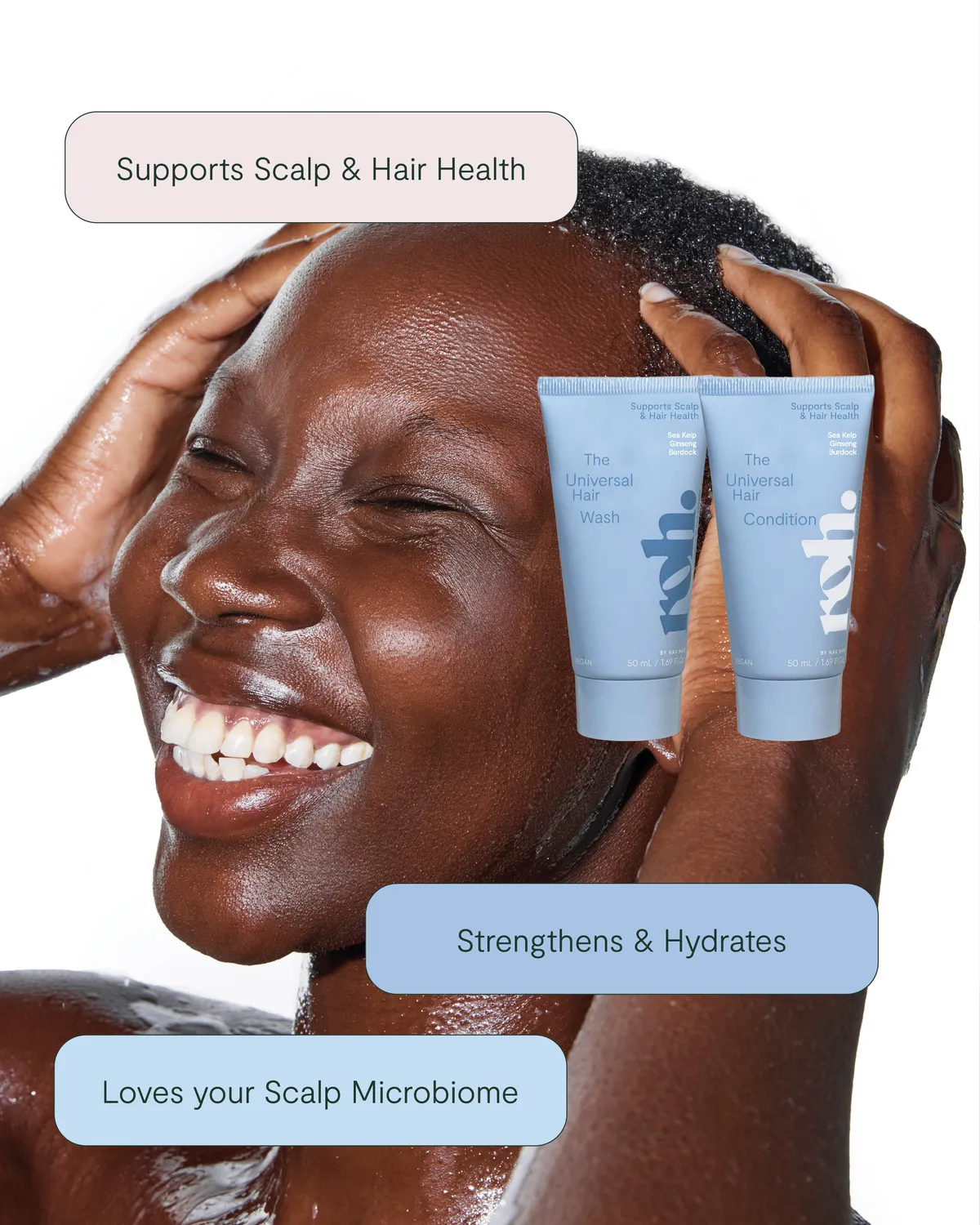 ROH Scalp Reset Kit hodebunnskur 3-delers