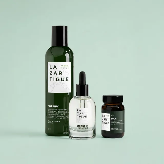 Lazartigue Réactionnelle rutine hårtap sjampo serum kapsler