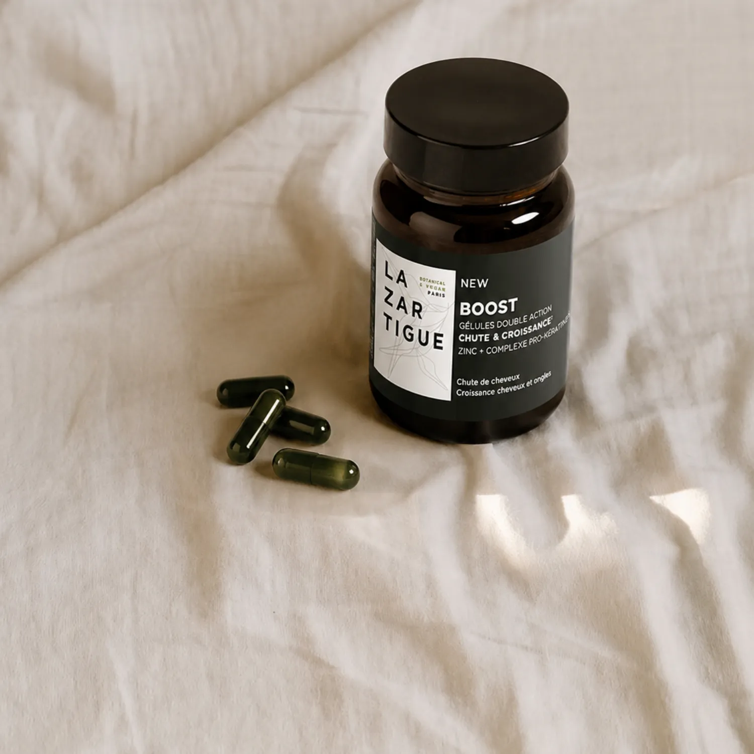Lazartigue Boost hårvitaminer 30 kapsler mot hårtap
