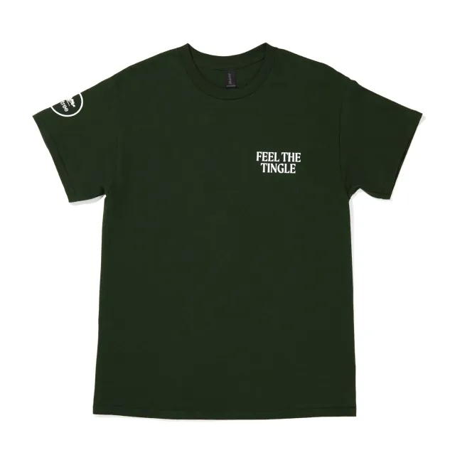 Paul Mitchell Tea Tree Feel the Tingle T-skjorte grønn bomull