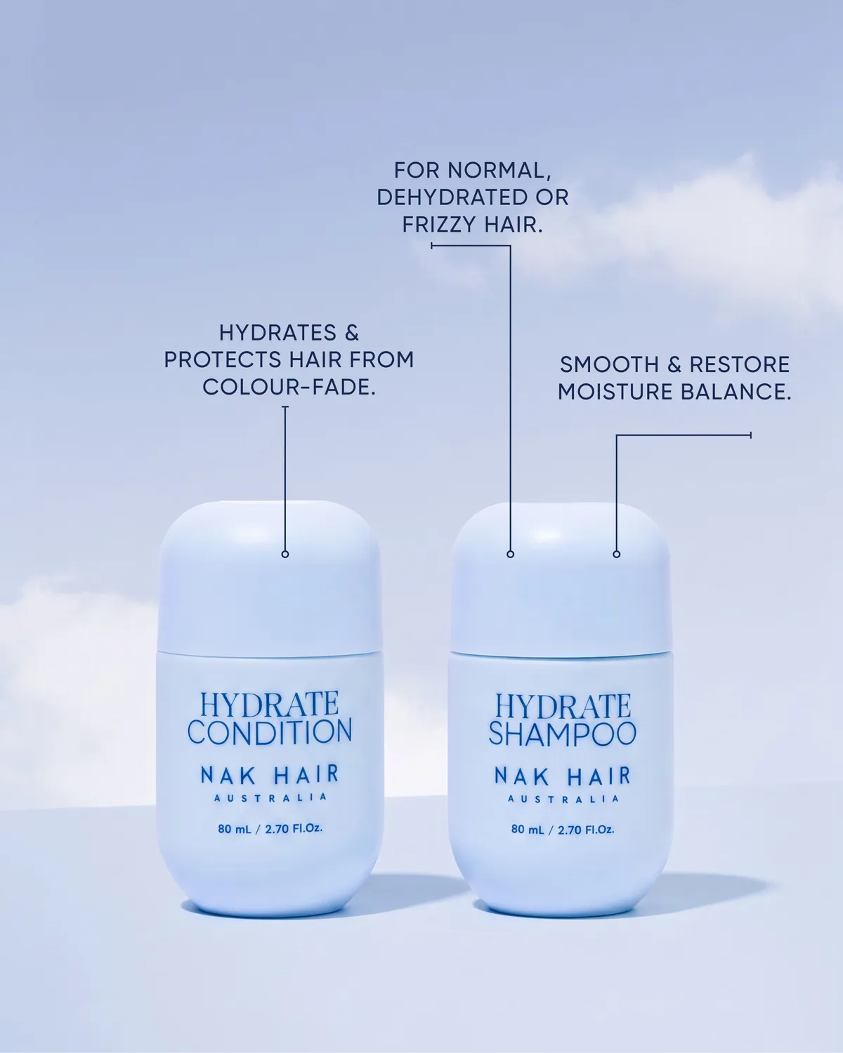 NAK Signature Holiday Hydrate reisesett 3-pk fukt