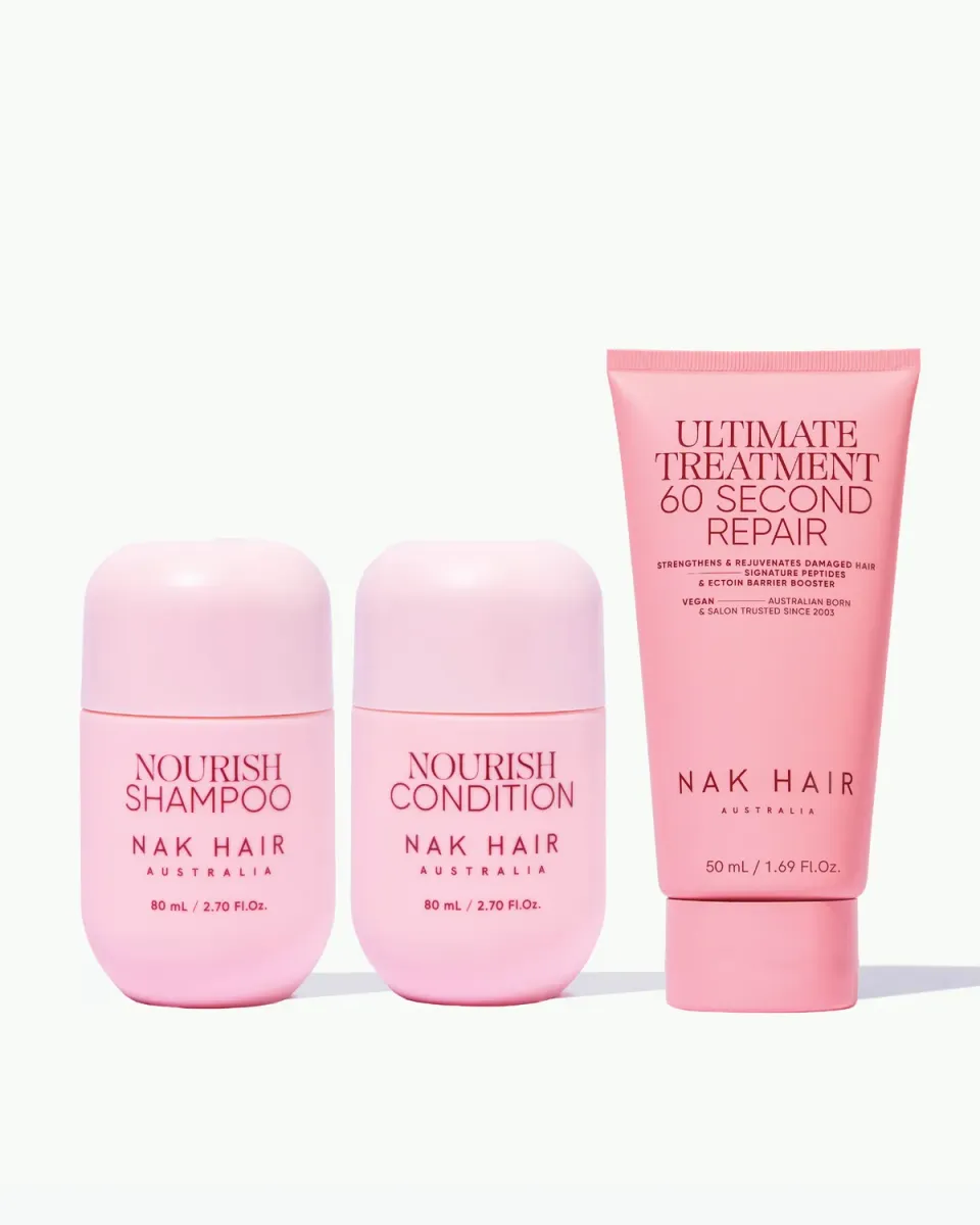 NAK Nourish Discovery Set hårsett fargebeskyttelse
