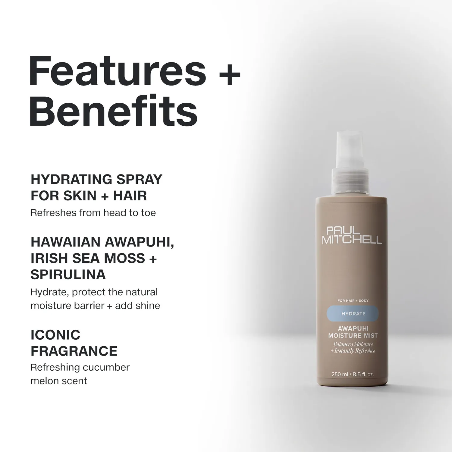 Paul Mitchell Awapuhi Moisture Mist spray 250 ml fuktighet