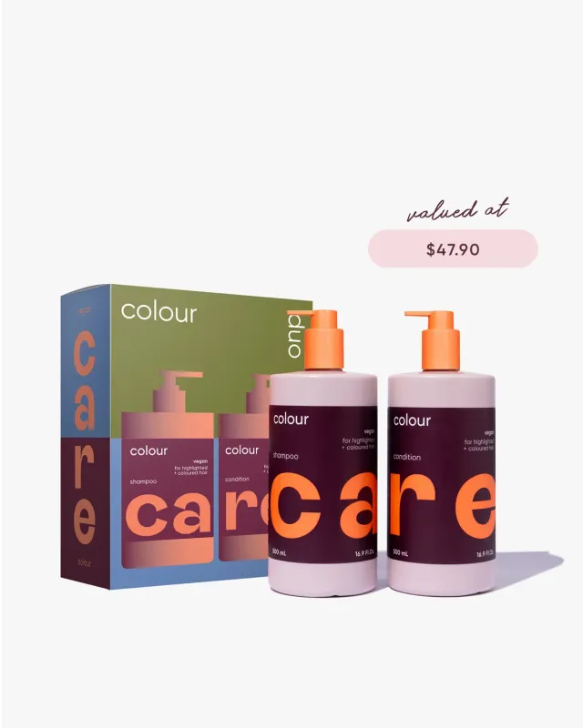 NAK Care Colour Duo Gift Set sjampo og balsam farget hår