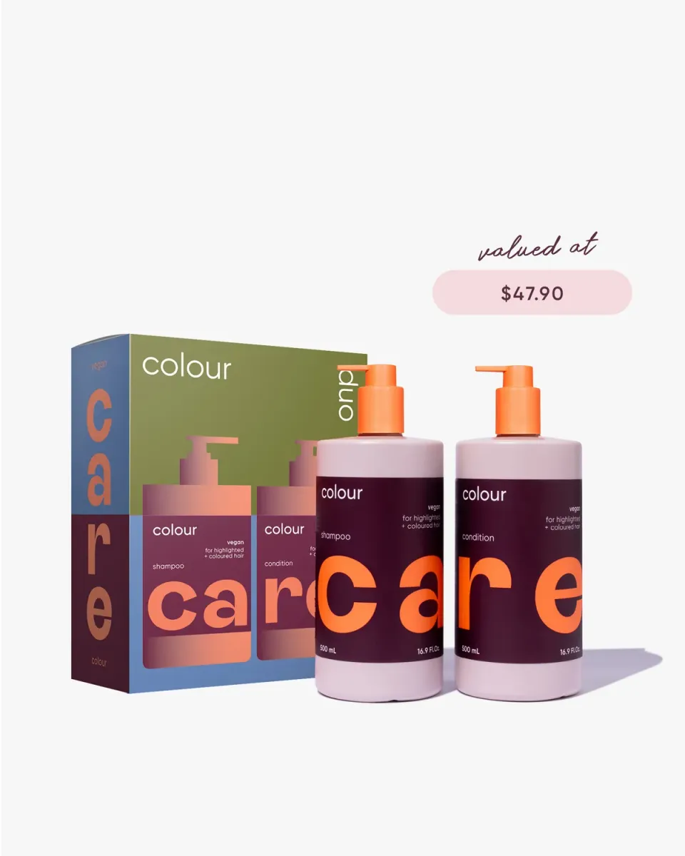 NAK Care Colour Duo Gift Set sjampo og balsam farget hår