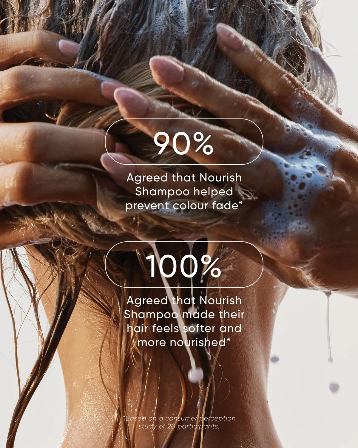 NAK Nourish Shampoo sjampo 80 ml farget hår