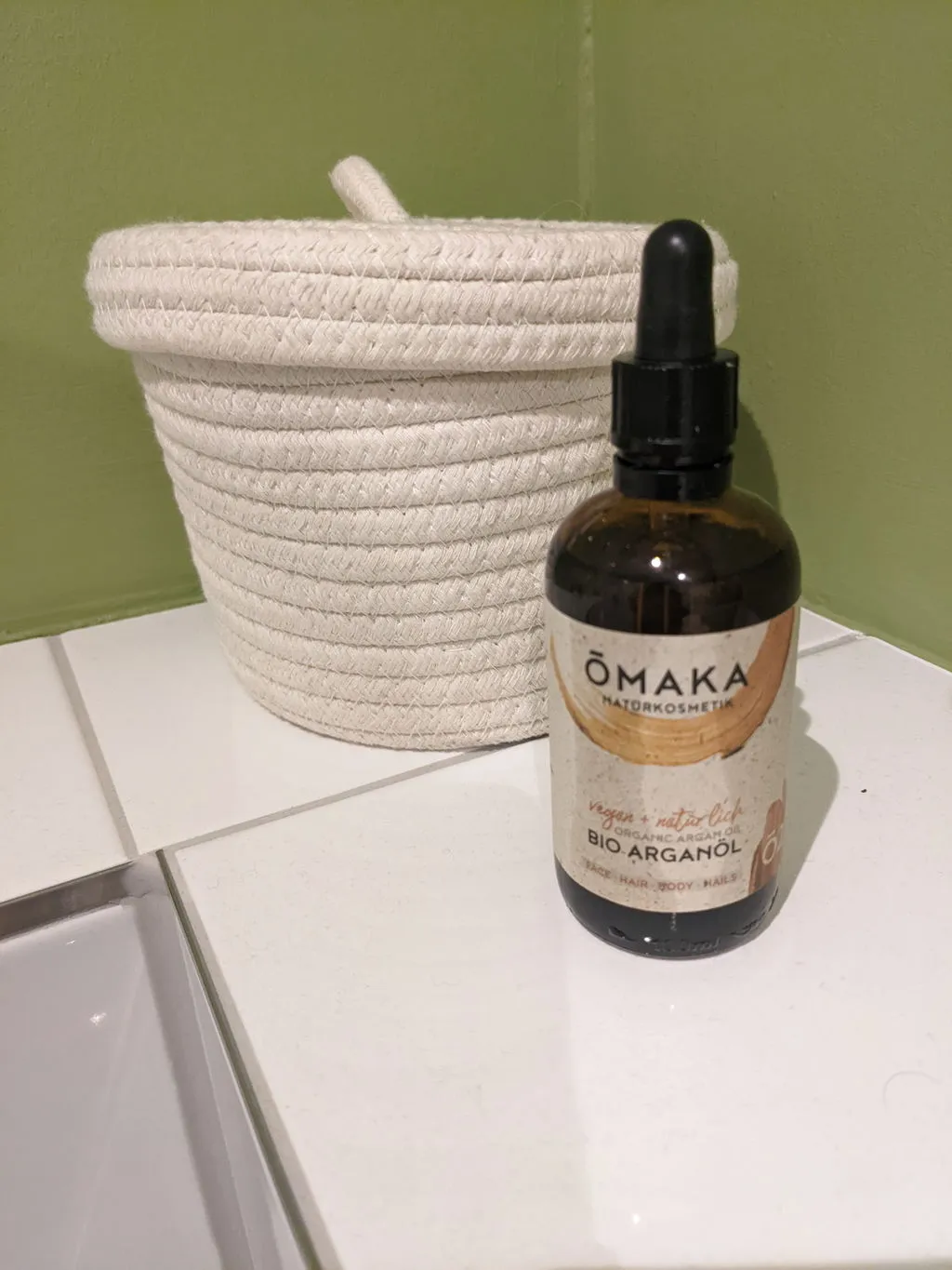 ŌMAKA Bio arganolje 100 ml kaldpresset hud hår