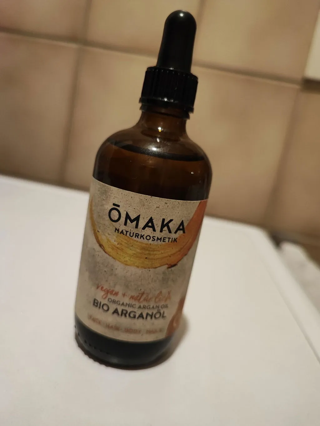 ŌMAKA Bio arganolje 100 ml kaldpresset hud hår
