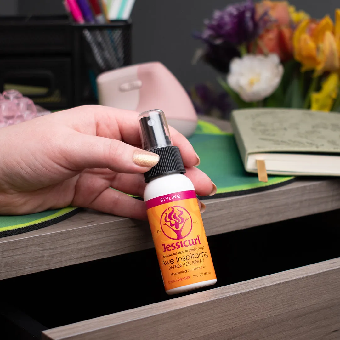 Jessicurl Awe Inspiraling Spray krøllspray uten parfyme 237 ml